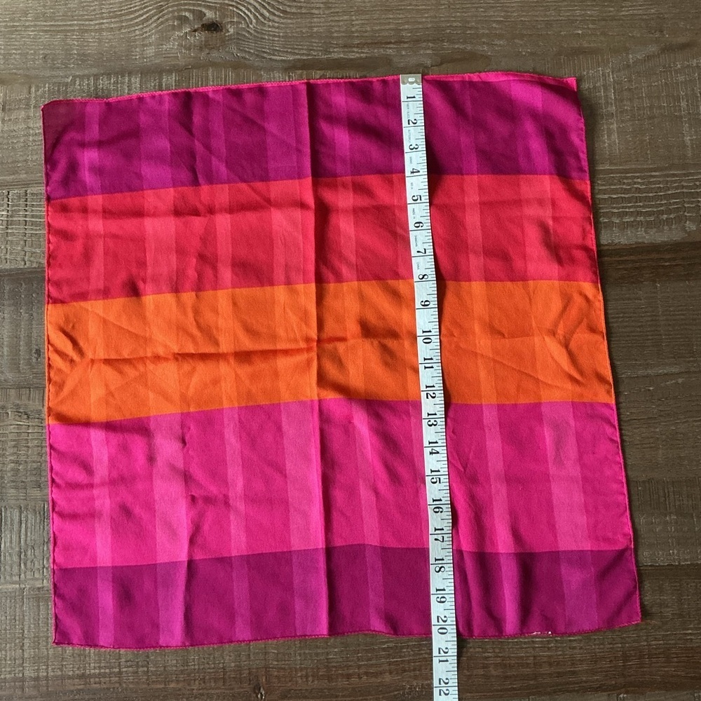 Colorful Vintage Fashion Silky Feel Patterned Scarves Bundle of 4 - Picture 2 of 12